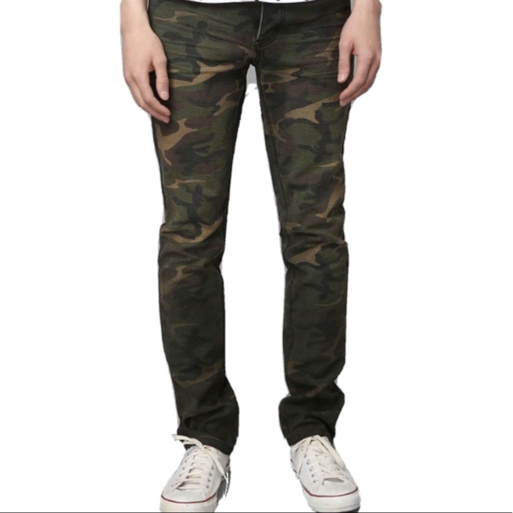 Kill City Indie Style Camo Jeans